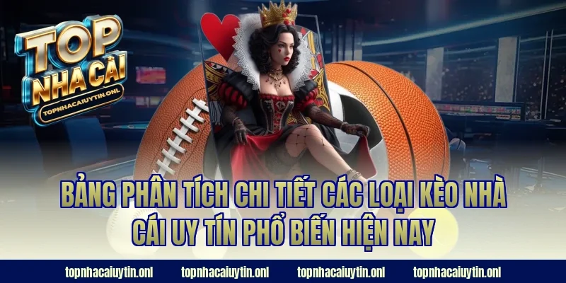 Bảng phân tích chi tiết các loại kèo nhà cái uy tín phổ biến hiện nay