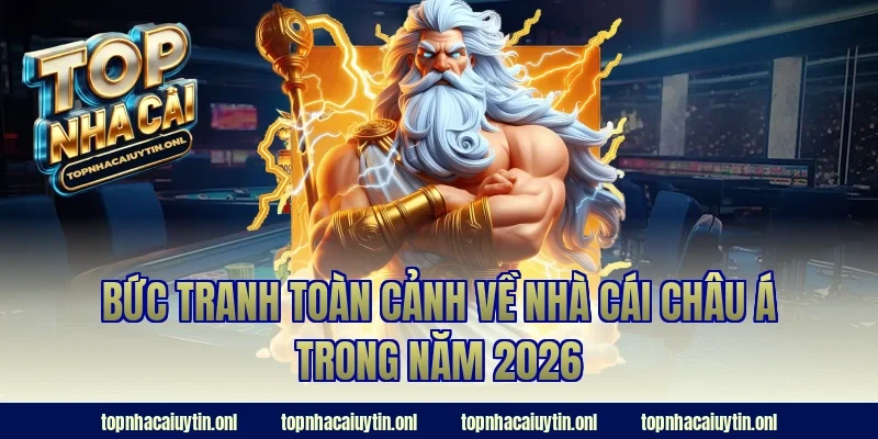 Bức tranh toàn cảnh về nhà cái châu á trong năm 2026