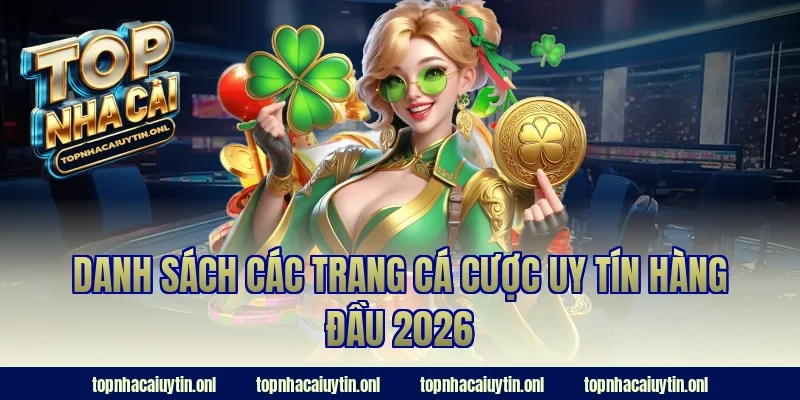 Danh sách các trang cá cược uy tín hàng đầu 2026