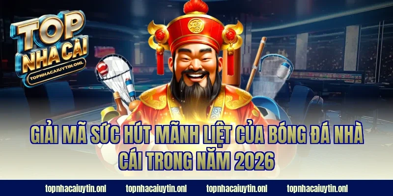 Giải mã sức hút mãnh liệt của bóng đá nhà cái trong năm 2026