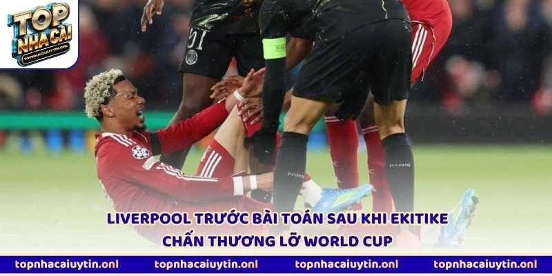 Liverpool trước bài toán sau khi Ekitike chấn thương lỡ World Cup