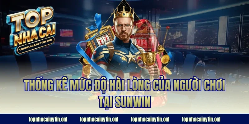 Thống kê mức độ hài lòng của người chơi tại Sunwin