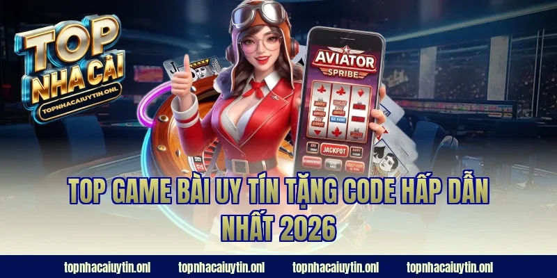 Top game bài uy tín tặng code hấp dẫn nhất 2026